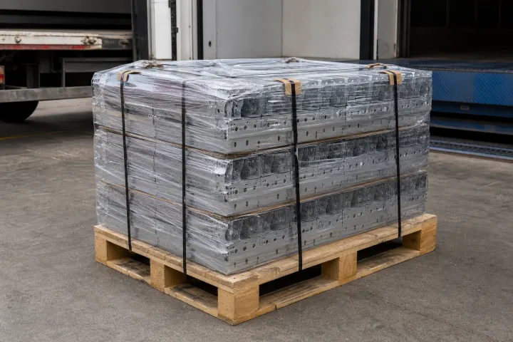 Material industrial flejado